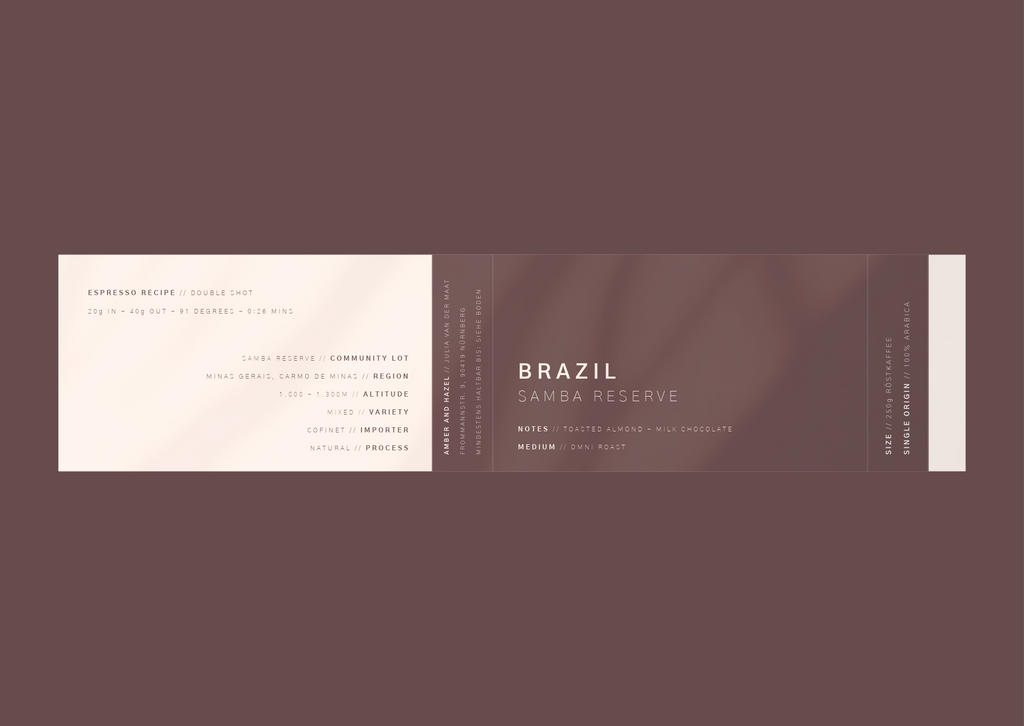 Brazil // Samba Reserve