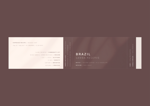 Brazil // Samba Reserve